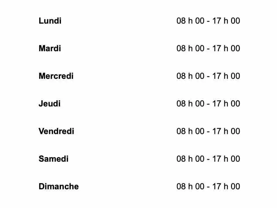 horaire myriam turcotte